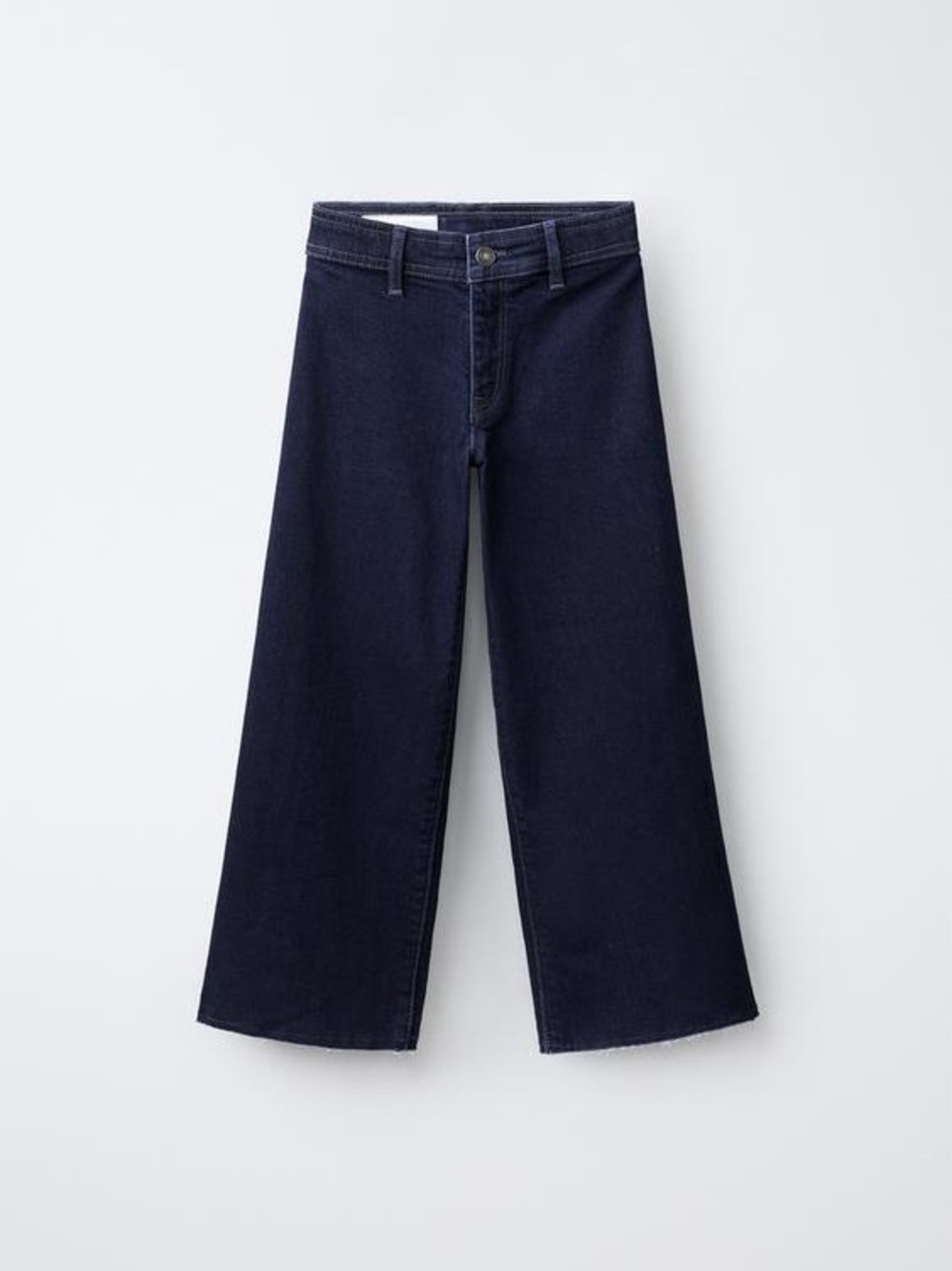 ZARAMarine Straight-leg High-waist Jeans